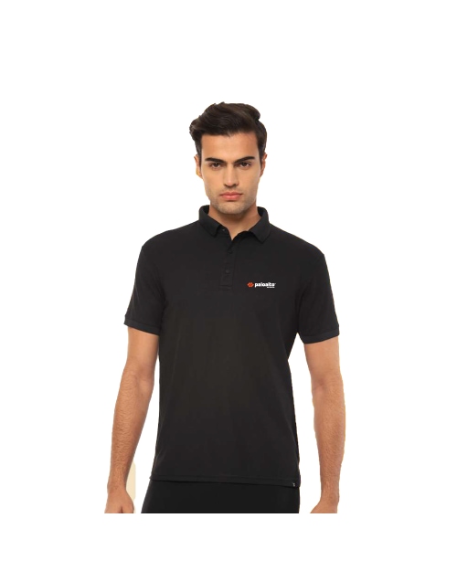Hummel Jaye Polo Poly Tshirt-Black